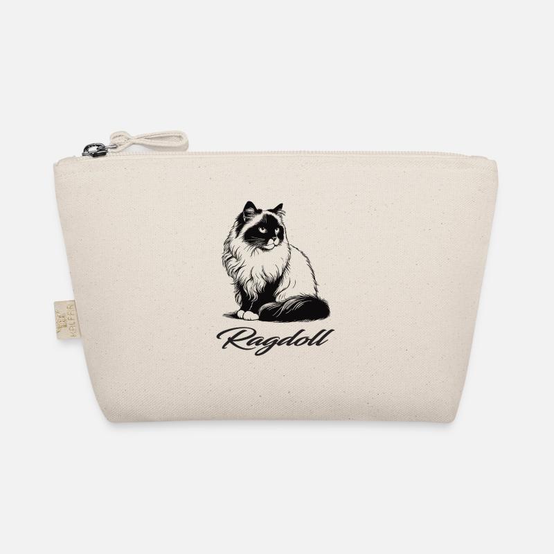 Ragdoll Cat Design - Doux, grand et adorable Trousse biologique