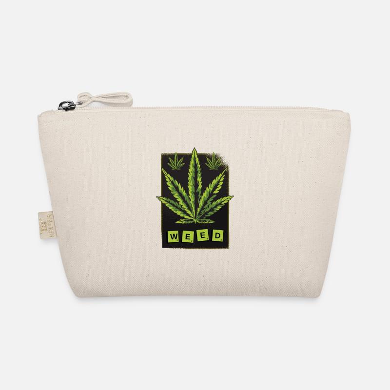 Weed cannabis leaf Organic Pouch