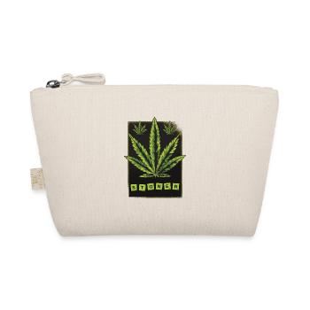 Stoner cannabis leaf - Organic Pouch - nature - Front