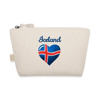 The flag of Iceland - Organic Pouch - nature - Front
