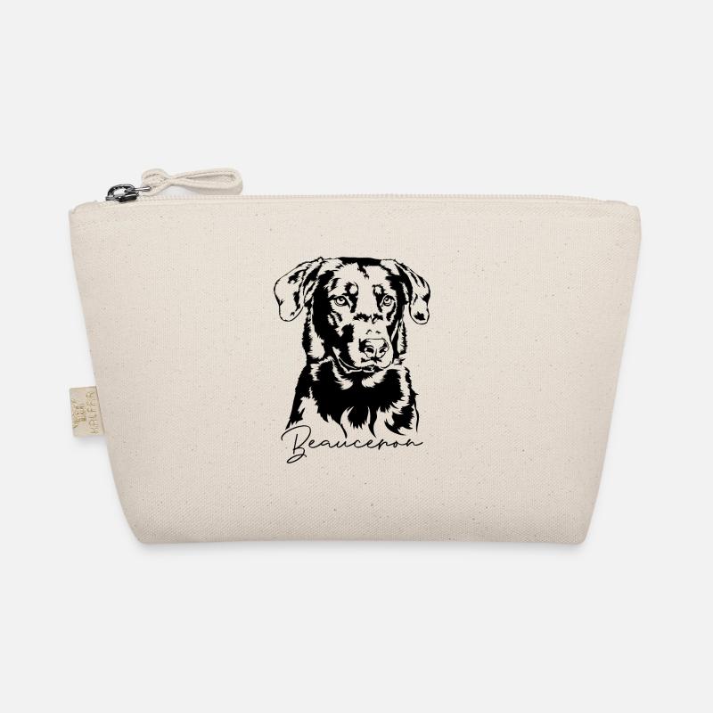 BEAUCERON Hundeportrait Hund Hund Wilsigns Bio-Täschchen