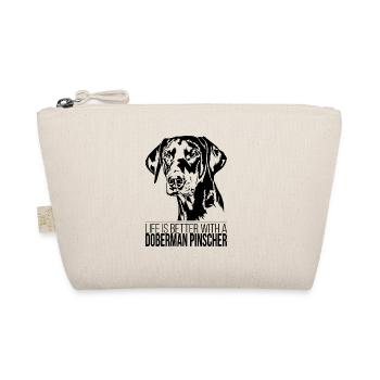 Doberman Pinscher la vie est meilleure Chiens Wilsigns - Trousse biologique - nature - Devant
