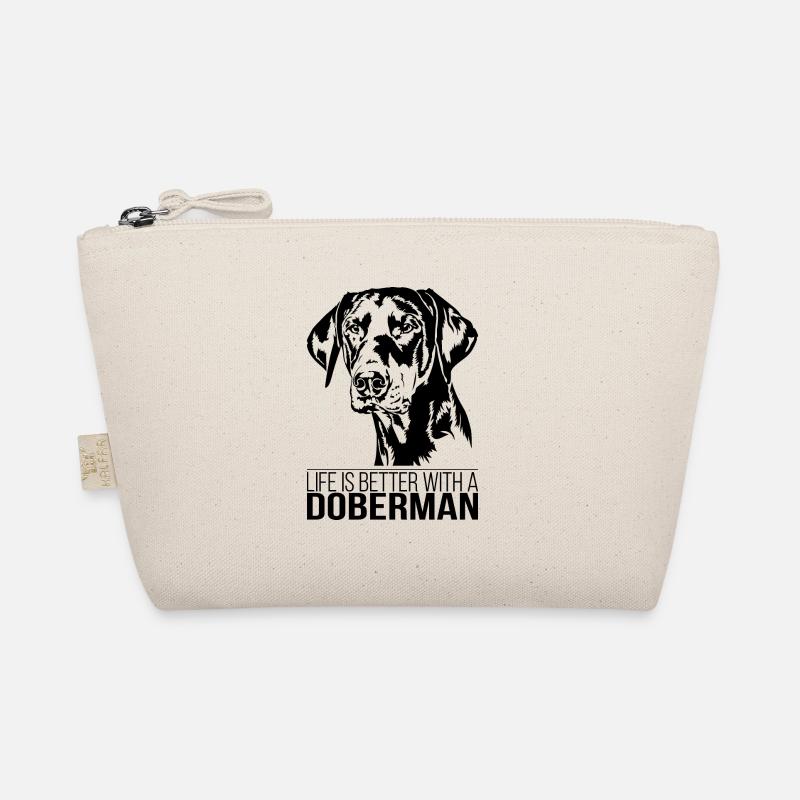 Doberman life is better Hunde Wilsigns Bio-Täschchen