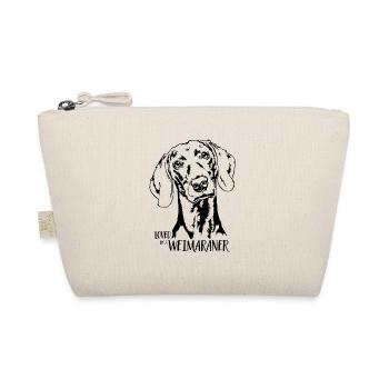 Aimé par un chien de braque de Weimar disant chien Wilsigns - Trousse biologique - nature - Devant