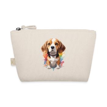 Portrait de chien beagle coloré - Trousse biologique - nature - Devant