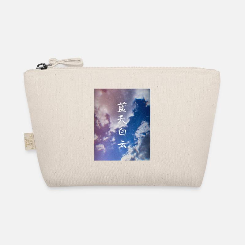 Clouds and blue skies Organic Pouch