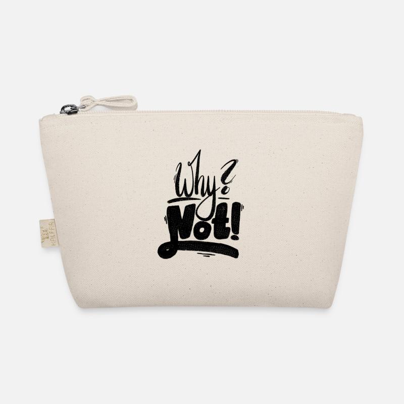 Why Not Exclamation Mark Organic Pouch