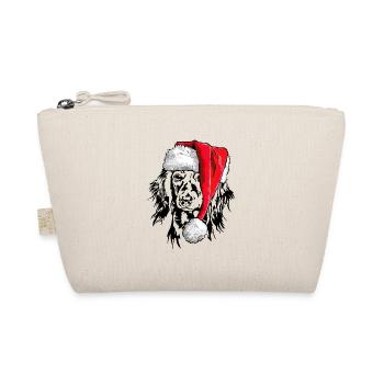 Père Noël Teckel à poil long Noël chiens Wilsigns - Trousse biologique - nature - Devant