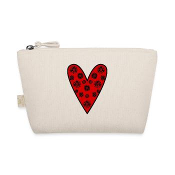 VALENTINE'S DAY. Bachelorette party. I LOVE YOU. I LOVE YOU. LOVE - Organic Pouch - nature - Front