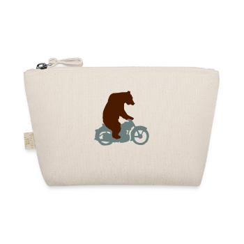 Biker Bear, Born Free, Free Ride - Trousse biologique - nature - Devant