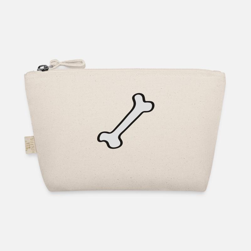 Knochen - Bone 2 Bio-Täschchen