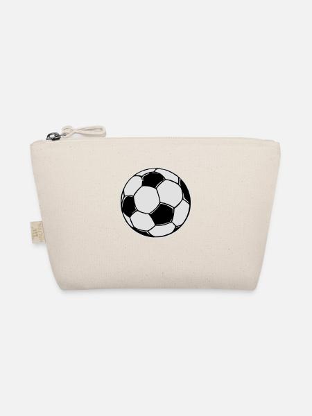 ball fussball - Bio-Täschchen - Natur