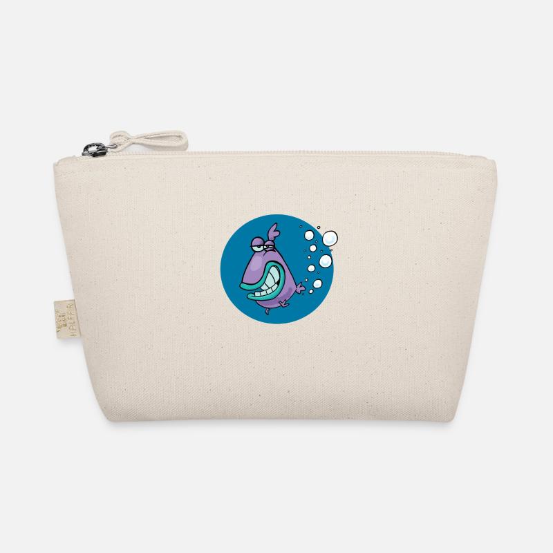 Parpy Fisch - Bio-Täschchen - Natur