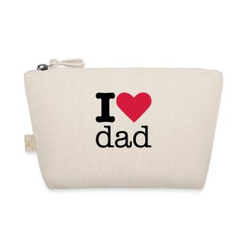 I Love Dad - Trousse biologique - nature - Devant
