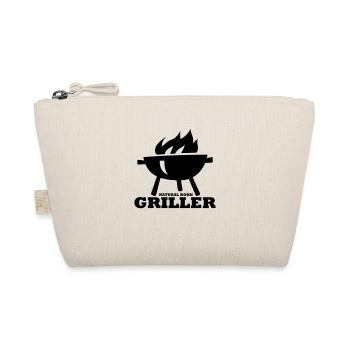 Natural Born Griller - Grillmaster, BBQ, Grillen - Bio-Täschchen - Natur - Vorne