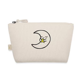 Moon with star - Organic Pouch - nature - Front