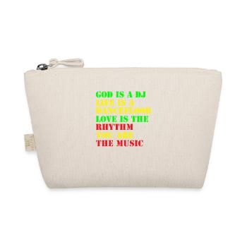 dieu est un dj - Trousse biologique - nature - Devant