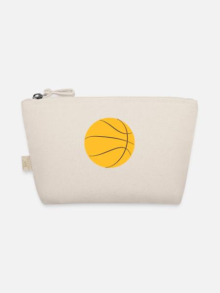 basketball - Bio-Täschchen - Natur