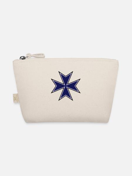Maltese Cross__V003 - Bio-Täschchen - Natur - Vorne