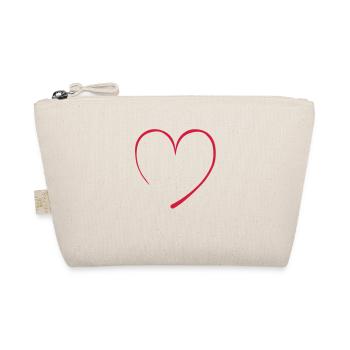 contour_coeur - Organic Pouch - nature - Front