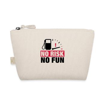 no_risk_no_fun__f2 - Bio-Täschchen - Natur - Vorne