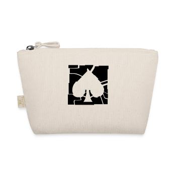 poker_logo_g1 - Bio-Täschchen - Natur - Vorne