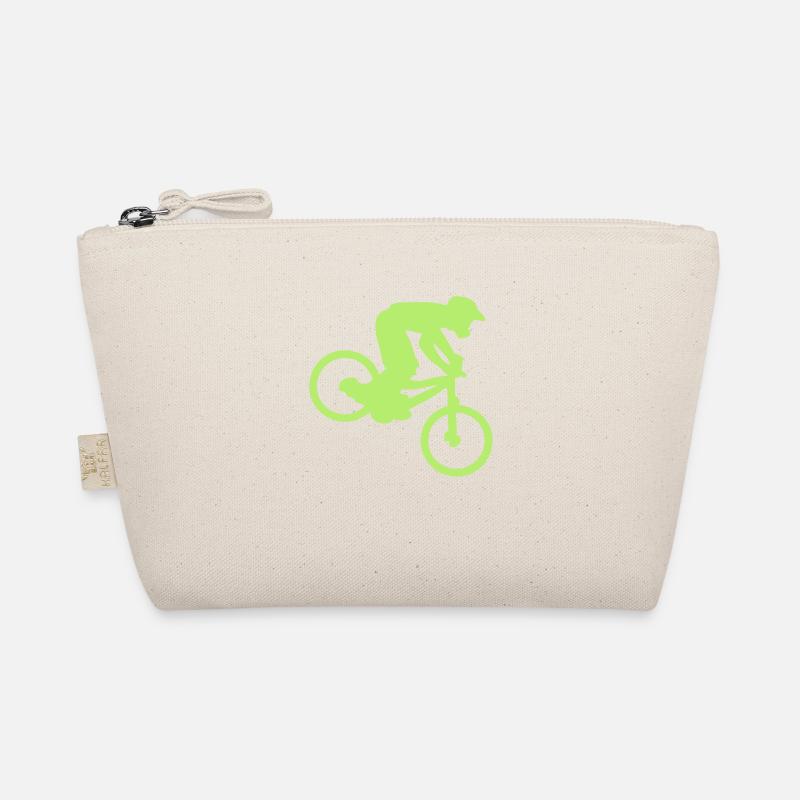 DOWNHILL MOUNTAIN BIKER - Bio-Täschchen - Natur