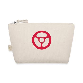 steering wheel rad2 ruota rueda1 - Organic Pouch - nature - Front