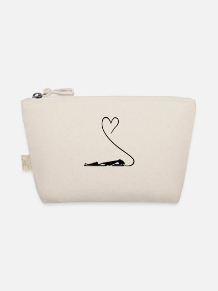 love - Bio-Täschchen - Natur - Vorne