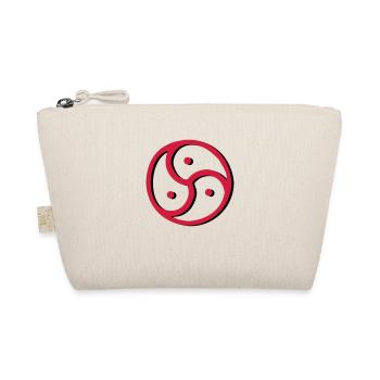 Triskelion - Triskele dual-color - Bio-Täschchen - Natur - Vorne