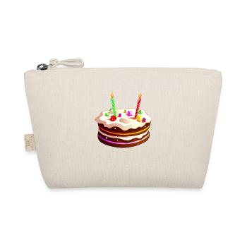 gâteau anniversaire - Trousse biologique - nature - Devant