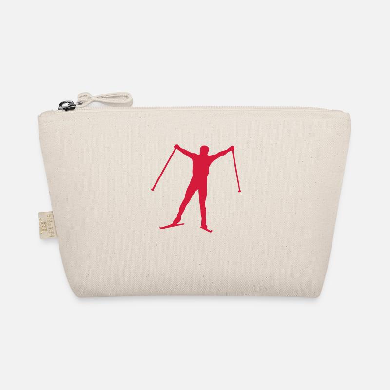 Nordische Kombination Ski-Sieger Sieger Bio-Täschchen