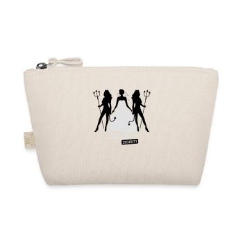 JGA - Bride security - Bride - Team - Teufel 2C - Bio-Täschchen - Natur - Vorne