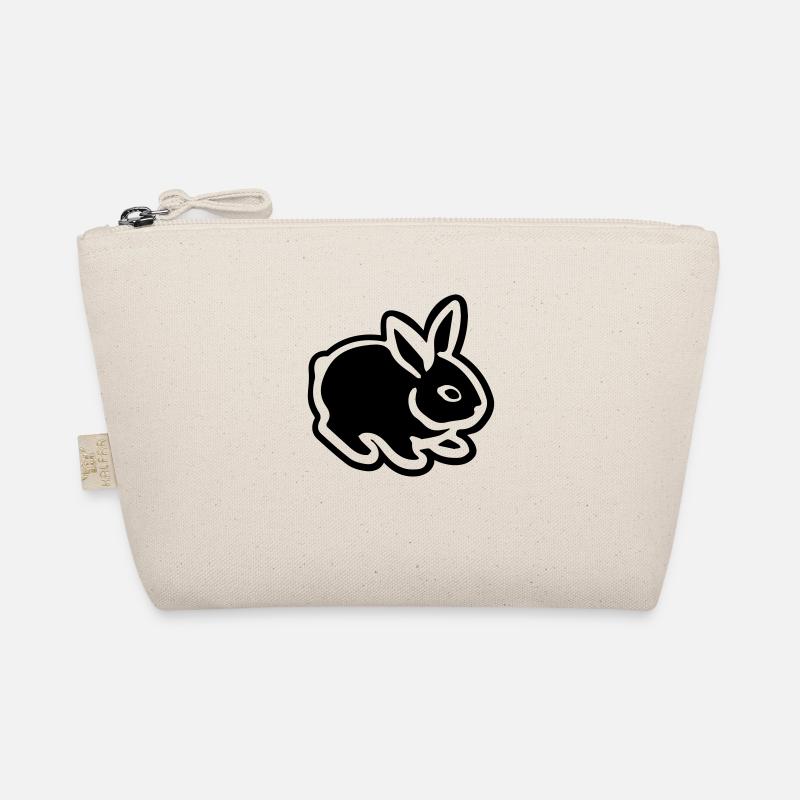 Cute Bunny Rabbit 08 Trousse biologique