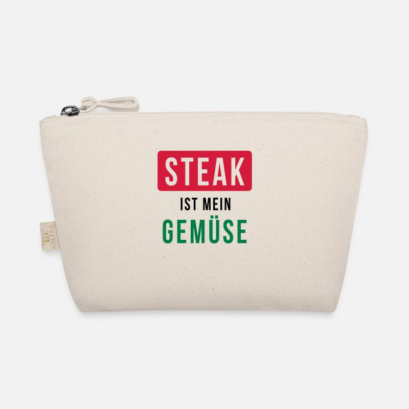 Steak ist mein Gemüse - Grillen - Bio-Täschchen - Natur
