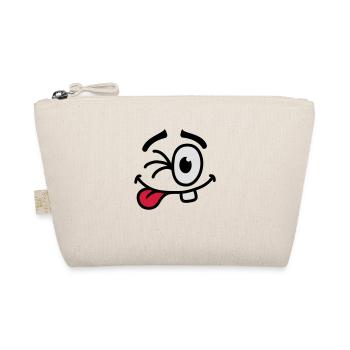 Cool Smiley Face - Trousse biologique - nature - Devant