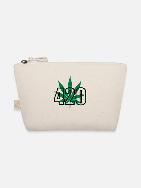 420 cannabis - Organic Pouch - nature - Front