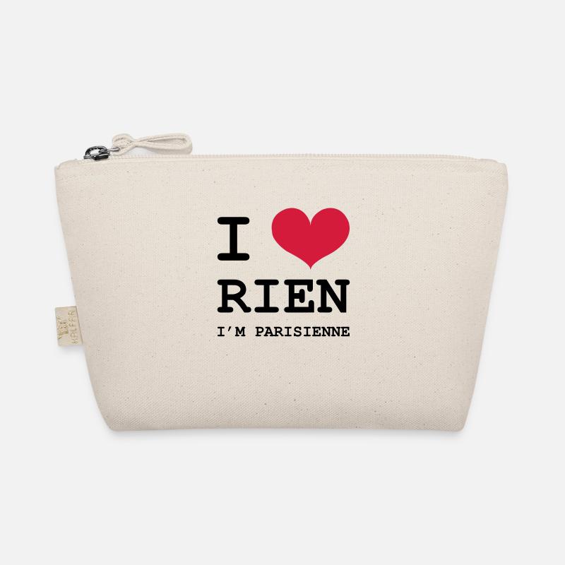 I Love Rien I'm Parisienne Trousse biologique
