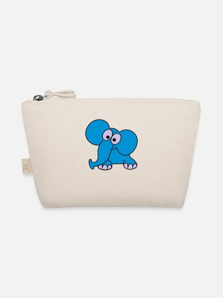 elefant - Bio-Täschchen - Natur
