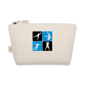 Handball Player - Bio-Täschchen - Natur - Vorne