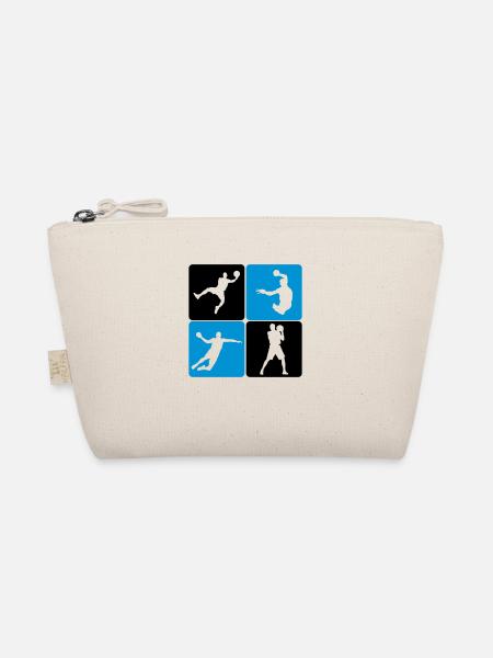 Handball Player - Bio-Täschchen - Natur