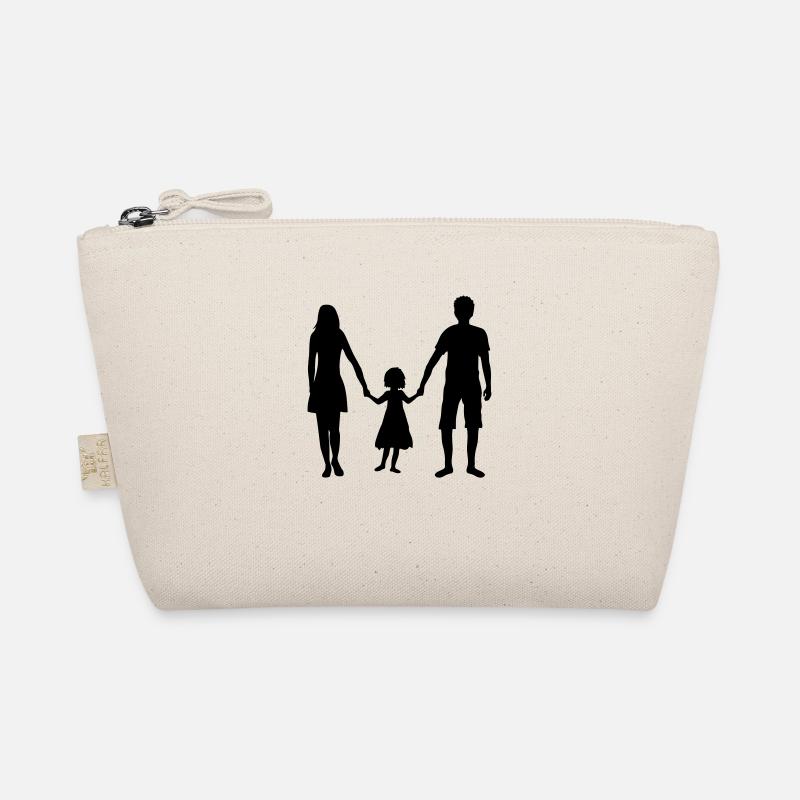 kleine familie mutter mama mom muttertag vater pap Bio-Täschchen
