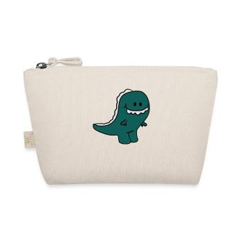 Doux mignon petit T- Rex enfant - Trousse biologique - nature - Devant