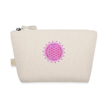 Blume des Lebens, Spiritualität, Chakra, Yoga, Zen - Bio-Täschchen - Natur - Vorne