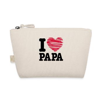 papa - Bio-Täschchen - Natur - Vorne