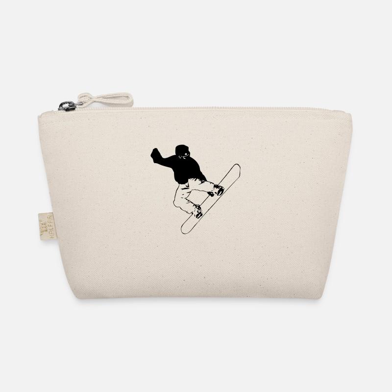 Snowboarding - Snowboarder Bio-Täschchen