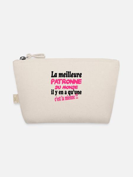 La meilleure patronne du monde c'est moi !! - Organic Pouch - nature - Front