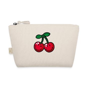Smiley Cherries - Bio-Täschchen - Natur - Vorne