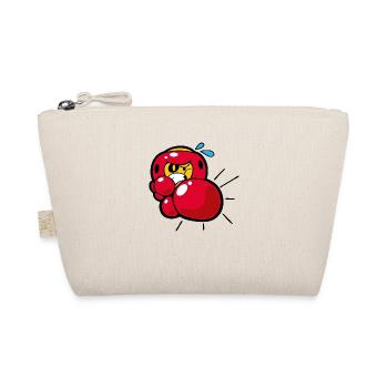 Smiley Boxing - Bio-Täschchen - Natur - Vorne