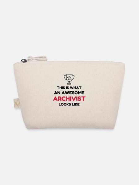 Archiviste / Archives / Travail / Métier / Job - Trousse biologique - nature - Devant